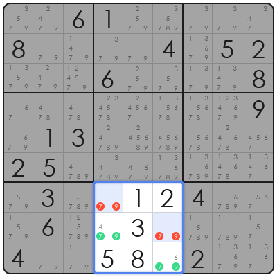 sudoku grid patterns analysis